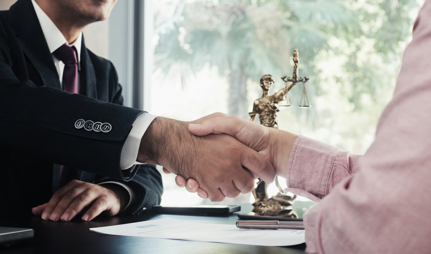 Professional legal setting